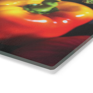 Vegan Tempered Glass Cutting Board Printify