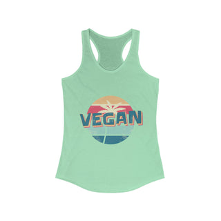 Vegan Women's Ideal Racerback Tank Printify