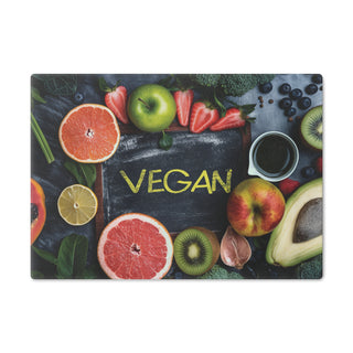 Vegan Tempered Glass Cutting Board Printify