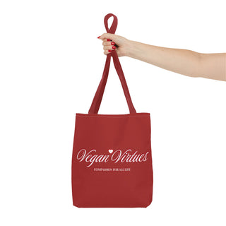 Vegan Virtues Tote Bag Printify