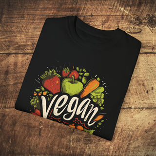 Vegan Garment-Dyed T-shirt Printify