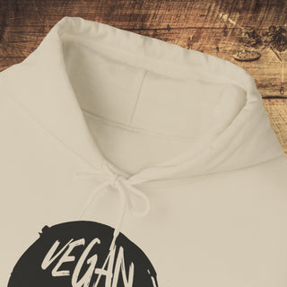 Vegan For Life Heavy Blend™ Hooded Sweatshirt Printify