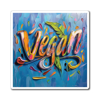 Colorful Vegan Magnet Printify