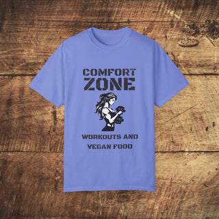 Comfort Zone Garment-Dyed T-shirt Printify