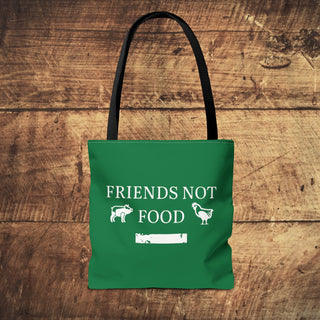 Friends Not Food Tote Bag Printify