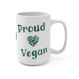 Proud Vegan, Coffee Mug 15oz Printify