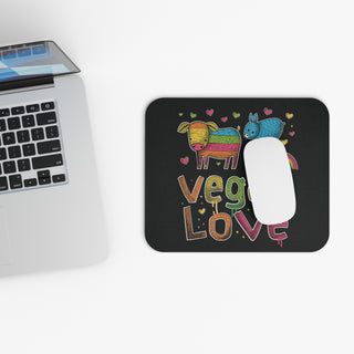 Vegan Love Mouse Pad (Rectangle)