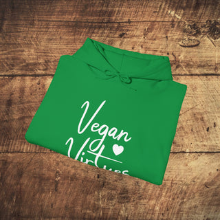 Vegan Virtues Heavy Blend™ Hooded Sweatshirt Printify