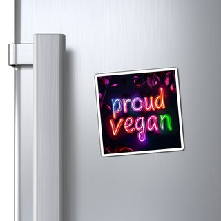 Proud Vegan Magnet Printify