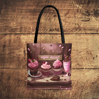 Vegan Dessert Tote Bag Printify