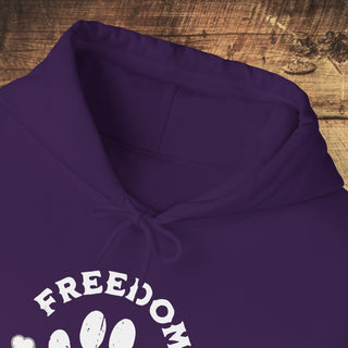 Freedom For All Heavy Blend™ Hooded Sweatshirt Printify