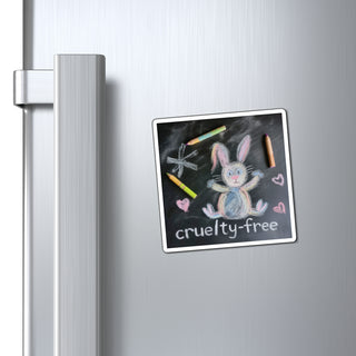 Cruelty-Free Bunny Magnet Printify