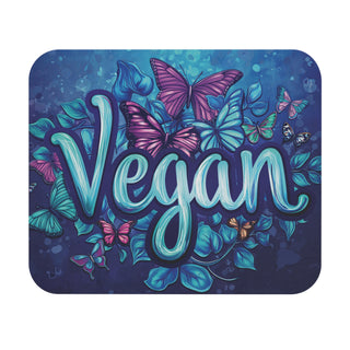 Vegan Butterflies Mouse Pad (Rectangle) Printify