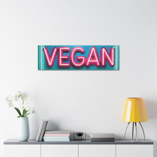 Vegan Classic Stretched Canvas Printify