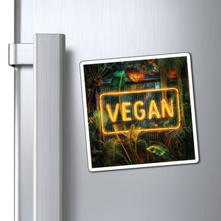 Vegan Neon Magnet Printify