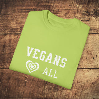 Vegan Garment-Dyed T-shirt Printify