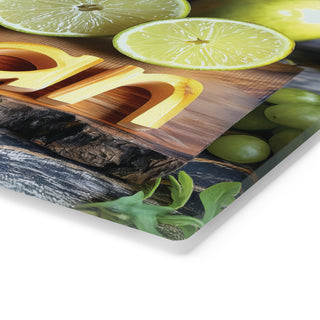 Vegan Tempered Glass Cutting Board Printify