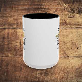 Make Delicious Coffee Colorful Mug, 15oz