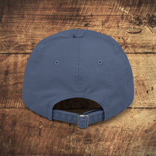 Vegan For Them Unisex Distressed Cap Printify
