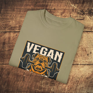 Vegan Power Garment-Dyed T-shirt Printify