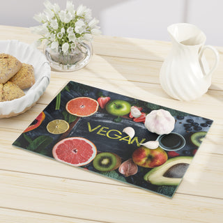 Vegan Tempered Glass Cutting Board Printify