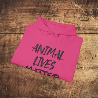 Animals Lives Matter Heavy Blend™ Hooded Sweatshirt Printify