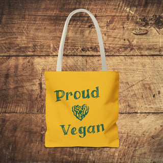 Proud Vegan Tote Bag Printify