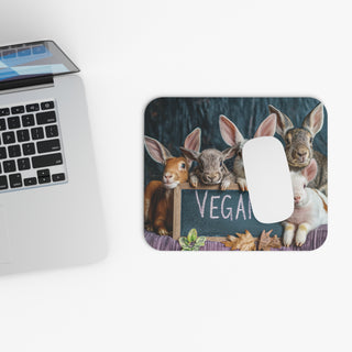 Vegan Mouse Pad (Rectangle) Printify