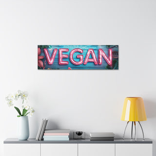 Vegan Classic Stretched Canvas Printify