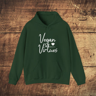 Vegan Virtues Heavy Blend™ Hooded Sweatshirt Printify