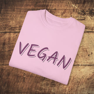 Vegan Garment-Dyed T-shirt Printify