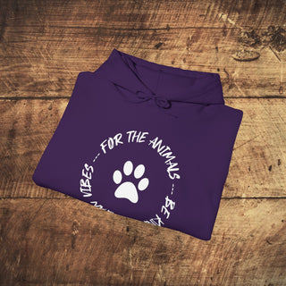 For The Animals Heavy Blend™ Hooded Sweatshirt Printify