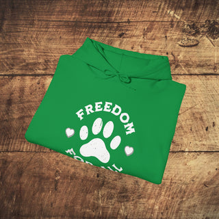 Freedom For All Heavy Blend™ Hooded Sweatshirt Printify