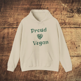 Proud Vegan Heavy Blend™ Hooded Sweatshirt Printify