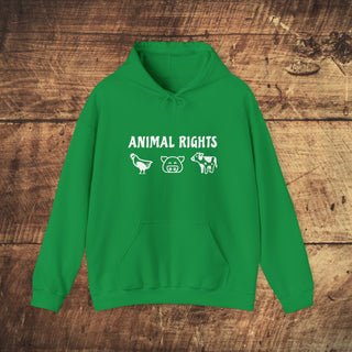 Animal Rights Heavy Blend™ Hooded Sweatshirt Printify