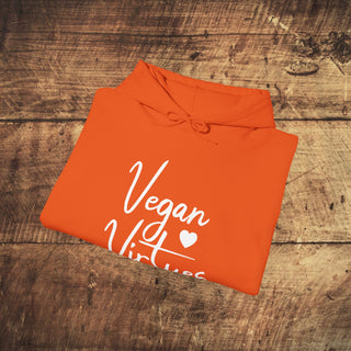 Vegan Virtues Heavy Blend™ Hooded Sweatshirt Printify