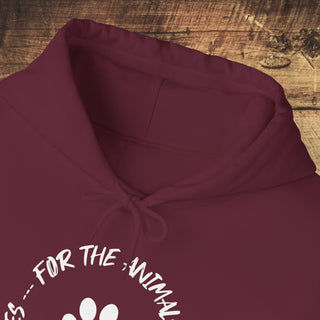 For The Animals Heavy Blend™ Hooded Sweatshirt Printify