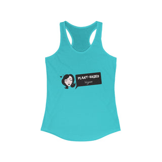 Plant-Based Vegan Women's Ideal Racerback Tank Printify