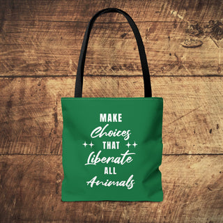 Make Choices Tote Bag Printify