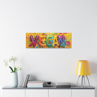 Vegan Classic Stretched Canvas Printify