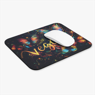 Vegan Butterflies Mouse Pad (Rectangle) Printify