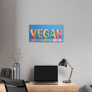 Vegan Classic Stretched Canvas Printify