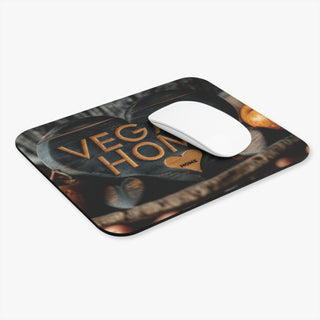 Vegan Home Mouse Pad (Rectangle) Printify