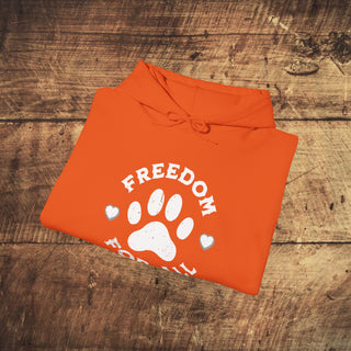 Freedom For All Heavy Blend™ Hooded Sweatshirt Printify