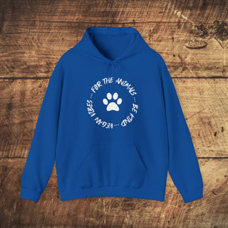 For The Animals Heavy Blend™ Hooded Sweatshirt Printify