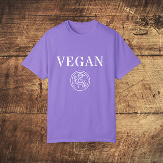 Vegan Garment-Dyed T-shirt Printify