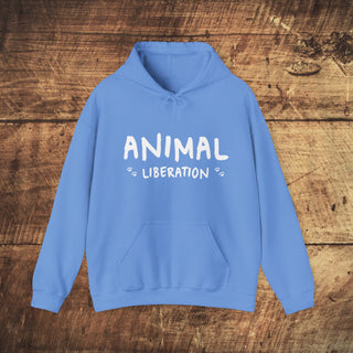 Animal Liberation Heavy Blend™ Hooded Sweatshirt Printify