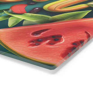 Vegan Tempered Glass Cutting Board Printify