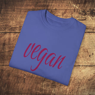 Vegan Garment-Dyed T-shirt Printify