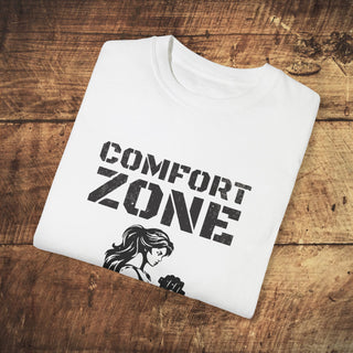 Comfort Zone Garment-Dyed T-shirt Printify